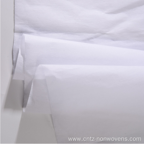 100% polyester interlining chemical bond nonwoven fabric